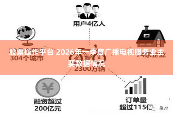股票操作平台 2026年一季度广播电视服务业主要数据情况