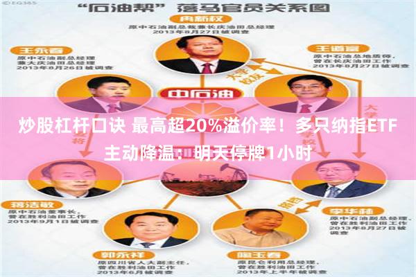 炒股杠杆口诀 最高超20%溢价率！多只纳指ETF主动降温：明天停牌1小时