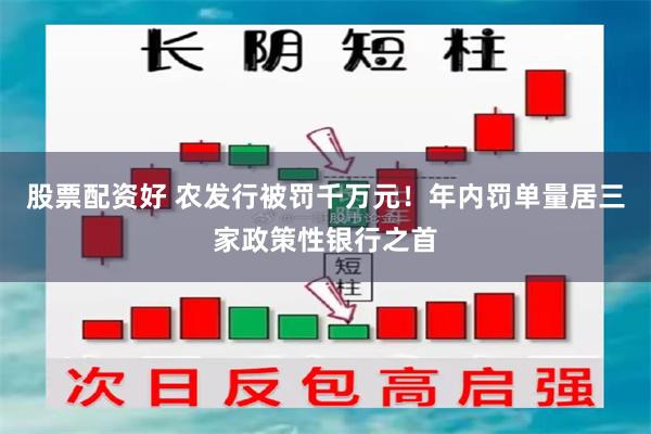 股票配资好 农发行被罚千万元！年内罚单量居三家政策性银行之首
