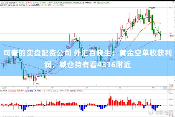 可查的实盘配资公司 外汇百晓生:黄金空单收获利润,减仓持有看4316附近
