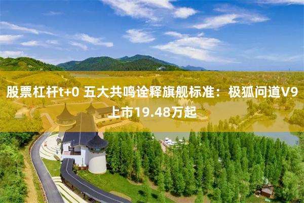股票杠杆t+0 五大共鸣诠释旗舰标准：极狐问道V9上市19.48万起