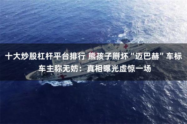 十大炒股杠杆平台排行 熊孩子掰坏“迈巴赫”车标 车主称无妨:真相曝光虚惊一场