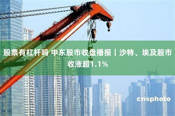股票有杠杆吗 中东股市收盘播报｜沙特、埃及股市收涨超1.1%