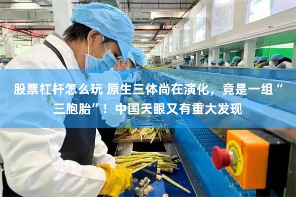 股票杠杆怎么玩 原生三体尚在演化，竟是一组“三胞胎”！中国天眼又有重大发现